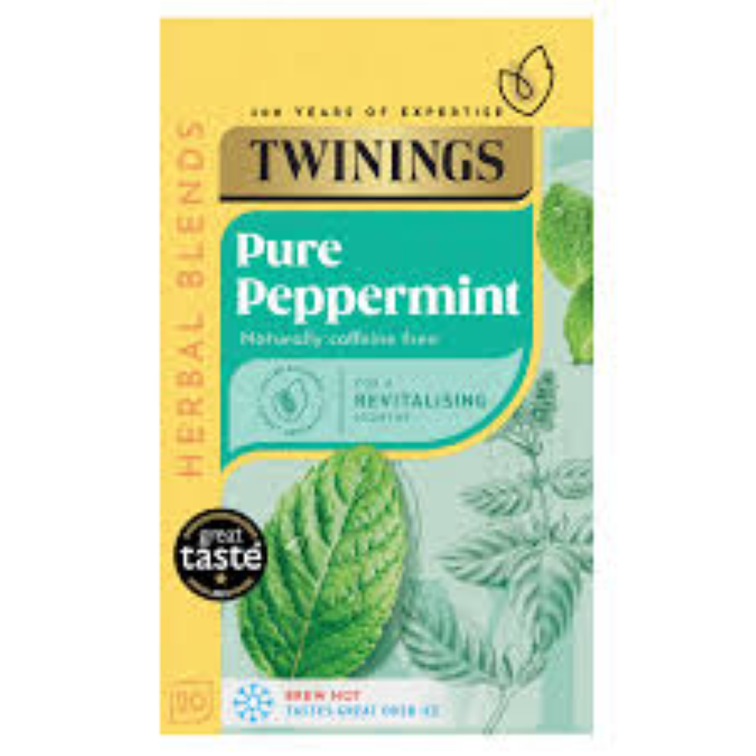 TWININGS PURE PEPPERMINT 40G